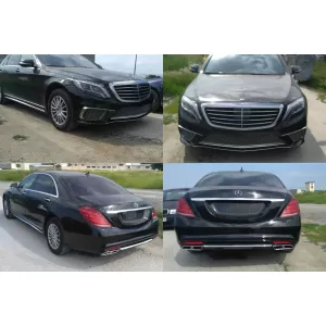 Un pacchetto di design tipo S65 adatto per Mercedes S-Class W222 2013-2017, senza minigonne laterali-image-6264844