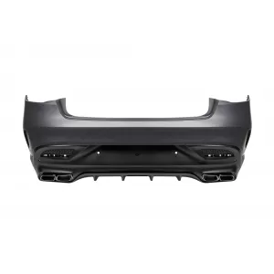 Pacchetto di tuning tipo 63 adatto per Mercedes GLE Coupe C292 2016-2019 con paraurti posteriore-image-6264858