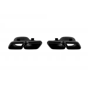 Pacchetto di tuning tipo 63 adatto per Mercedes GLE Coupe C292 2016-2019 con paraurti posteriore-image-6264863