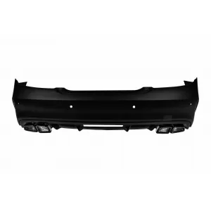 Kit carrozzeria tuning A design 63 tipo adatto per Mercedes CLS C218 2011-2017 con griglia cromata-image-6264890