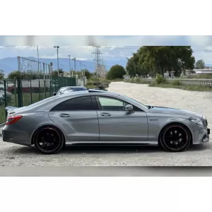 Kit carrozzeria tuning A design 63 tipo adatto per Mercedes CLS C218 2011-2017 con griglia cromata-image-6264921