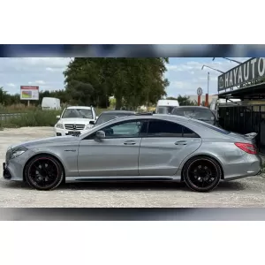 Kit carrozzeria tuning A design 63 tipo adatto per Mercedes CLS C218 2011-2017 con griglia cromata-image-6264925