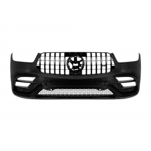 Un pacchetto di design tipo GLE63 adatto per Mercedes GLE SUV W167 2018-2023, dopo il 2024, con finiture nere e terminali neri-image-6264956