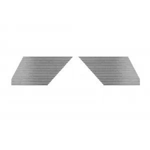 Un pacchetto di design tipo GLE63 adatto per Mercedes GLE SUV W167 2018-2023, dopo il 2024, con finiture nere e terminali neri-image-6264967