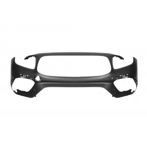Paraurti anteriore Design A adatto per Mercedes GLB X247 2019-2023, con griglia GT cromata/nera-image-6264980