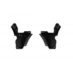 Paraurti anteriore Design A adatto per Mercedes GLB X247 2019-2023, con griglia GT cromata/nera-image-6264993