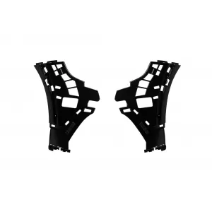 Paraurti anteriore Design A adatto per Mercedes GLB X247 2019-2023, con griglia GT cromata/nera-image-6264994