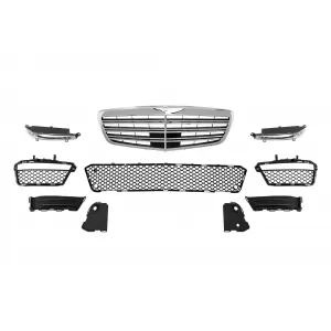 Un pacchetto di design tipo S63 adatto per Mercedes S-Class W221 2006-2013 per passo corto e lungo, senza soglie-image-6265048