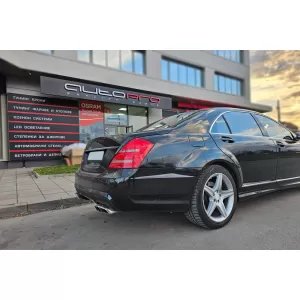 Un pacchetto di design tipo S63 adatto per Mercedes S-Class W221 2006-2013 per passo corto e lungo, senza soglie-image-6265059