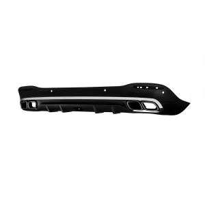 Un pacchetto di design tipo 63 adatto per Mercedes GLE SUV W167 2018-2023, dopo il 2024 con elementi in cromo e terminali in cromo-image-6265074