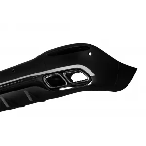 Un pacchetto di design tipo 63 adatto per Mercedes GLE SUV W167 2018-2023, dopo il 2024 con elementi in cromo e terminali in cromo-image-6265077