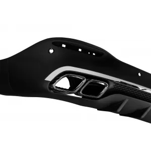 Un pacchetto di design tipo 63 adatto per Mercedes GLE SUV W167 2018-2023, dopo il 2024 con elementi in cromo e terminali in cromo-image-6265078