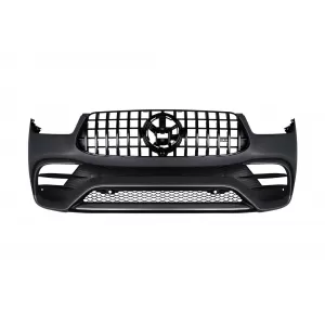Un pacchetto di design tipo 63 adatto per Mercedes GLE W167 SUV 2018-2023, dopo il 2024 con elementi in cromo e terminali in cromo-image-6265184
