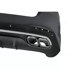 Un pacchetto di design tipo 63 adatto per Mercedes GLE W167 SUV 2018-2023, dopo il 2024 con elementi in cromo e terminali in cromo-image-6265205