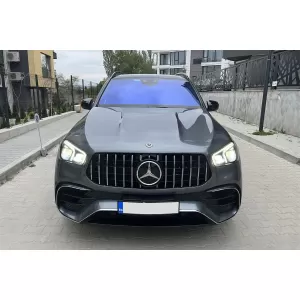 Un pacchetto di design tipo 63 adatto per Mercedes GLE W167 SUV 2018-2023, dopo il 2024 con elementi in cromo e terminali in cromo-image-6265217