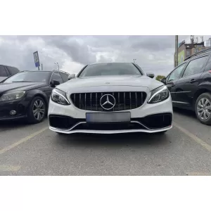 Un pacchetto di design tipo C63 adatto per Mercedes Classe C W205 berlina 2013-2019-image-6265299