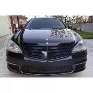 Un pacchetto di design tipo S65 adatto per Mercedes Classe S W221 2006-2013 per passo corto e lungo, senza minigonne laterali-image-6265327