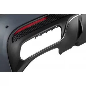 Un pacchetto di design tipo 63 adatto per Mercedes GLS X166 2015-2018 con elementi cromati e terminali di scarico-image-6265410