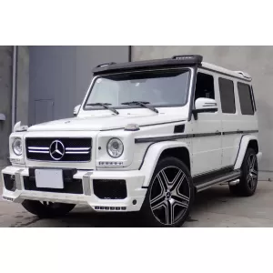 Spoiler da tetto design B 6x6 adatto per Mercedes G-Class W463 1989-2017, non verniciato-image-6265509