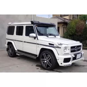 Spoiler da tetto design B 6x6 adatto per Mercedes G-Class W463 1989-2017, non verniciato-image-6265511