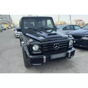 Scoop sul cofano in stile Brabus, adatto per Mercedes G-class W463 1989-2017, nero lucido-image-6265524