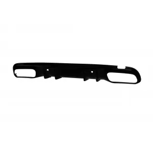 Diffusore Design Tipo A adatto per paraurti posteriore linea A Design della Mercedes C-Class W205 2014-2020 -oo--oo-, verniciato nero-image-6265544