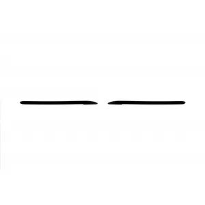 Diffusore Design Tipo A adatto per paraurti posteriore linea A Design della Mercedes C-Class W205 2014-2020 -oo--oo-, verniciato nero-image-6265549