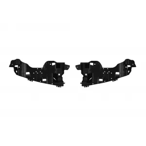 Diffusore Design Tipo A adatto per paraurti posteriore linea A Design della Mercedes C-Class W205 2014-2020 -oo--oo-, verniciato nero-image-6265551