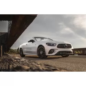 Griglia tipo GT verniciata nera adatta per Mercedes E-Class W213 berlina, S213 station wagon, C238 coupé, A238 cabrio A Design Sport line & Avantgarde, E53 A Design dopo il 2020 con apertura per telec-image-6265573
