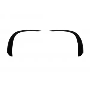 Aero strips suitable for front A Design-Line bumper of Mercedes CLS C257 after 2018, black lacquer