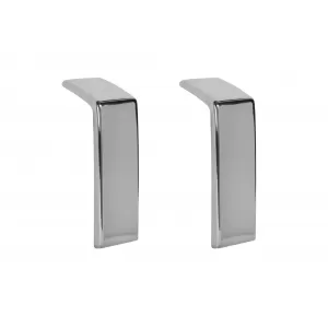 Chrome trim set suitable for front A Design bumper of Mercedes G-Class W463, left and right