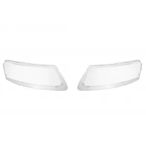 Headlight glass set suitable for Audi A6 C6 2004-2011, left and right