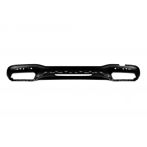 Diffusore tipo S63 con terminali cromati adatto per paraurti posteriore A Design su Mercedes Classe S W222 2017-2019, con finiture cromate-image-6265735