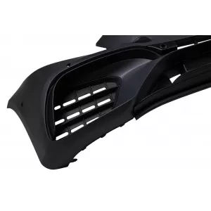 Paraurti anteriore design A adatto per Mercedes E-Class W213 berlina, S213 station wagon 2016-2019, per il modello senza alette attive-image-6265749