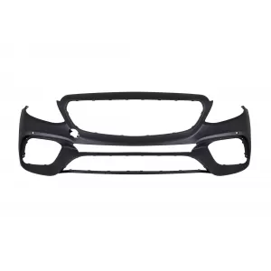 Paraurti anteriore design A adatto per Mercedes E-Class W213 berlina, S213 station wagon 2016-2019, per il modello senza alette attive-image-6265750