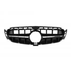 Paraurti anteriore design A adatto per Mercedes E-Class W213 berlina, S213 station wagon 2016-2019, per il modello senza alette attive-image-6265752