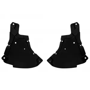 Paraurti anteriore design A adatto per Mercedes E-Class W213 berlina, S213 station wagon 2016-2019, per il modello senza alette attive-image-6265755