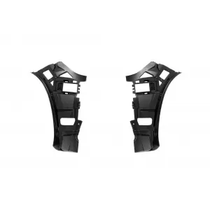 Paraurti anteriore Design A adatto per Mercedes GLE SUV W167, GLE Coupe C167 2020-2023, dopo il 2024 con griglia cromata e finiture cromate-image-6265797