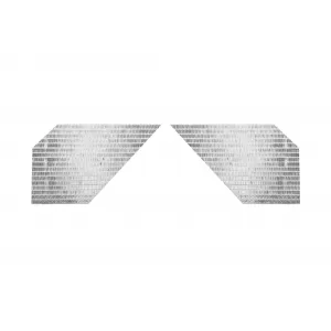 Paraurti anteriore Design A adatto per Mercedes GLE SUV W167, GLE Coupe C167 2020-2023, dopo il 2024 con griglia cromata e finiture cromate-image-6265800