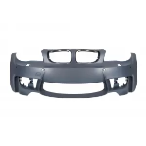 Paraurti anteriore 1M adatto per BMW Serie 1 E87 2008-2011 con fendinebbia, sinistro + destro-image-6265880