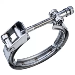 Edelstahl V-Band Schelle Klemme Set mit Schnellverschluss 3.5" 89mm