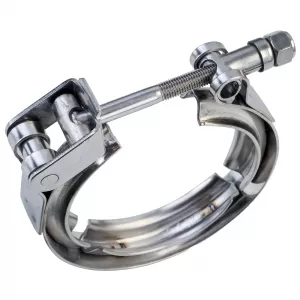 Edelstahl V-Band Schelle Klemme Set mit Schnellverschluss 2.5" 63.5mm