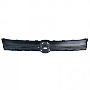Kühlergrill Frontgrill Schwarz Glanz mit Chromleisten für VW Caddy V SB ab 2020