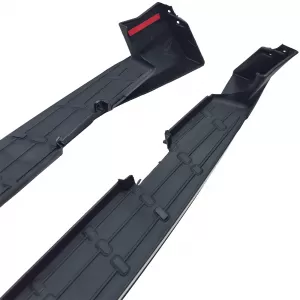 Pedane di protezione laterale stile OE nere adatte per Peugeot 3008 2016-2023-image-6265950