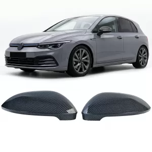 image-20-Spiegelkappen Carbon Look zum Austausch passend für VW Golf 8 2020-2023