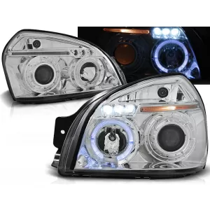 HYUNDAI TUCSON 07.04-10 ANGEL EYES CHROME