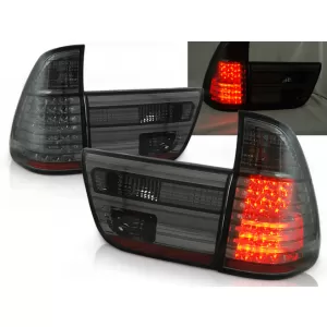 LED TAIL LIGHTS SMOKE fits BMW X5 E53 09.99-10.03