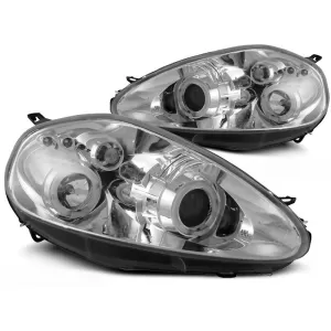 FIAT GRANDE PUNTO 09.05-08 ANGEL EYES CHROME