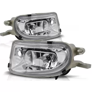 FOG LIGHTS CHROME fits MERCEDES W210/CLK/SLK