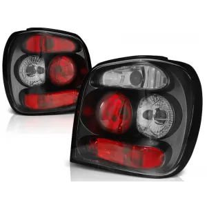 TAIL LIGHTS BLACK fits VW POLO 6N2 10.99-10.01